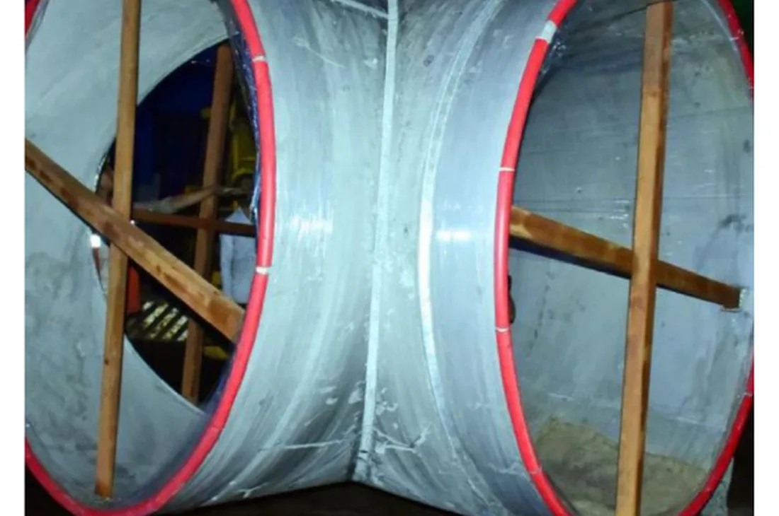 Tee 84" 22.20 mm SS304 — Integrated Refinery Expansion Project – Kochi