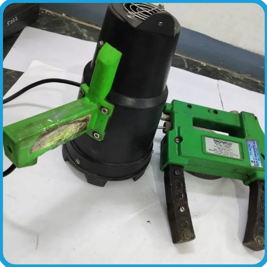 Magnetic Particle Testing equipment at P.K. Tubes & Fittings.
