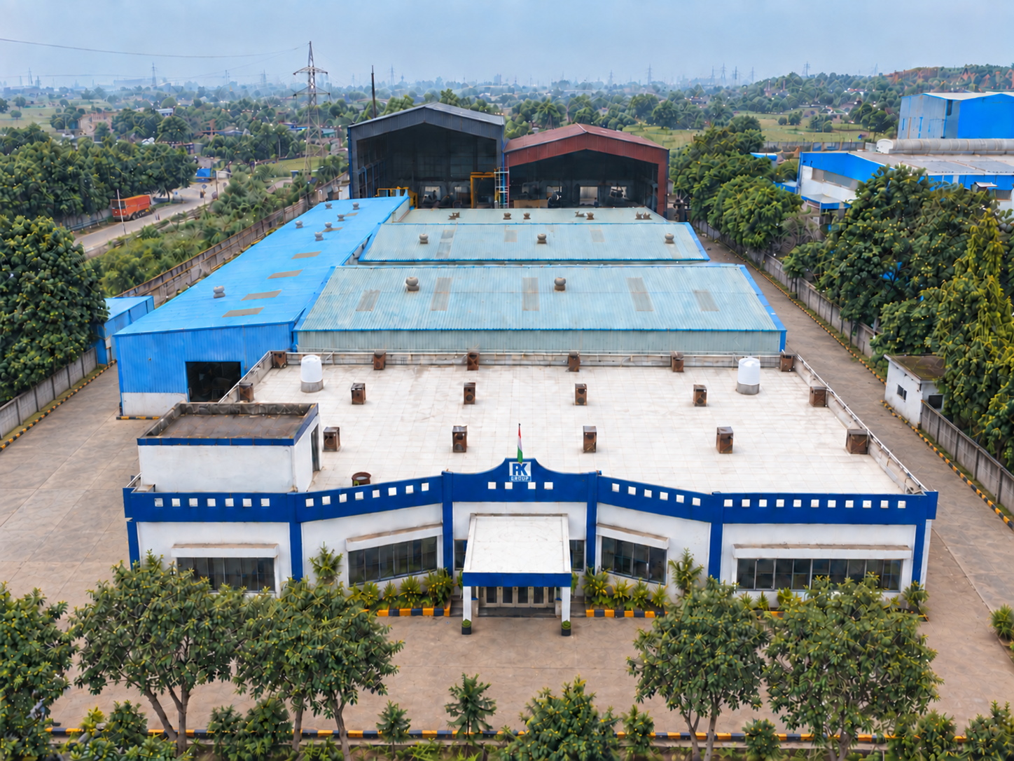 P.K. Group manufacturing facility in Bhiwadi, Rajasthan.